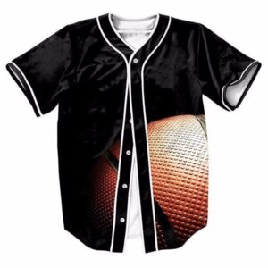 Black-Baseball- shirt